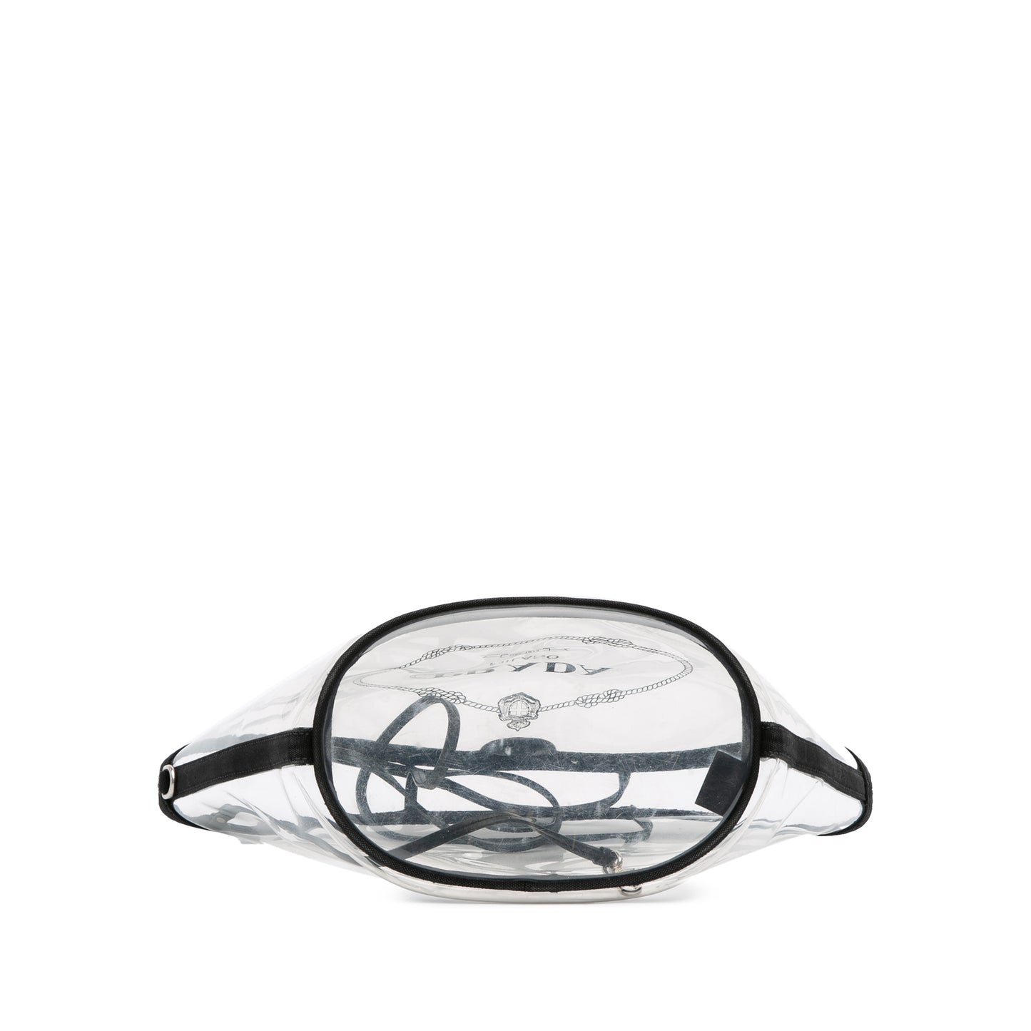 Prada PVC Canapa Logo Shopper Tote