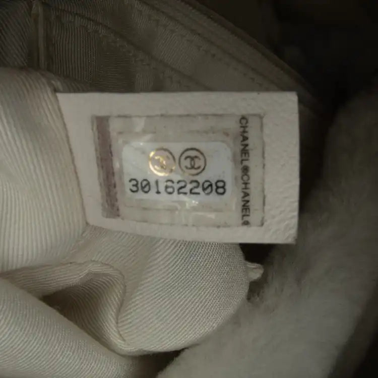 Chanel Shearling CC Shoulder Bag