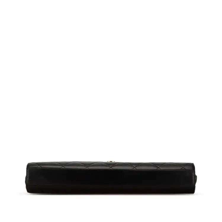 Chanel CC Quilted Lambskin Flap Briefcase