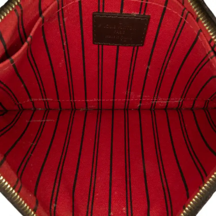 Louis Vuitton Damier Ebene Neverfull Pouch