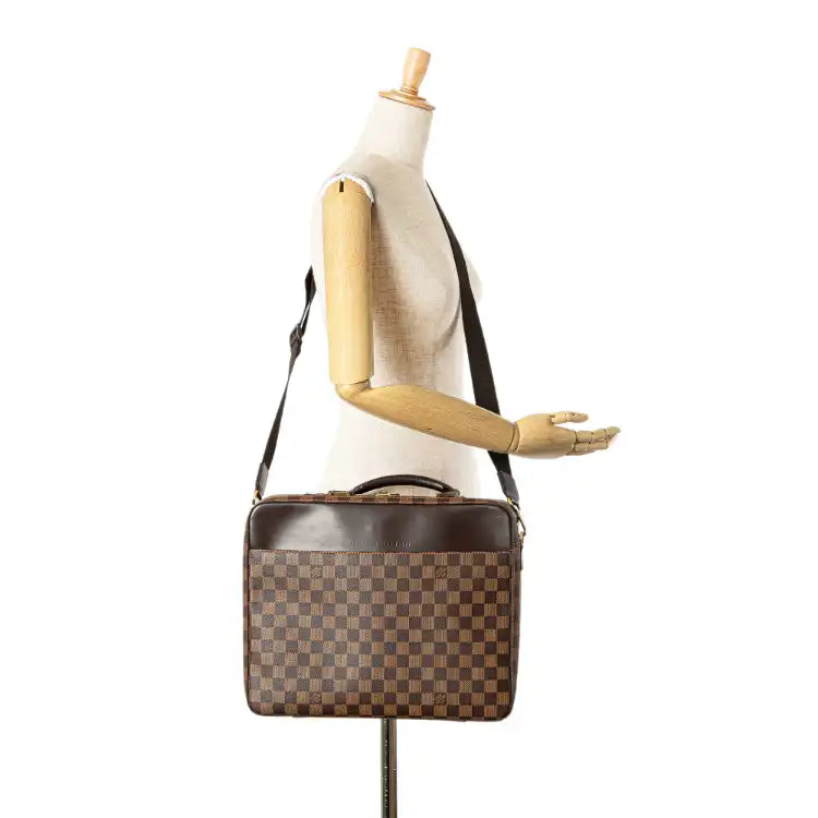 Louis Vuitton Damier Ebene Porte Ordinateur Sabana
