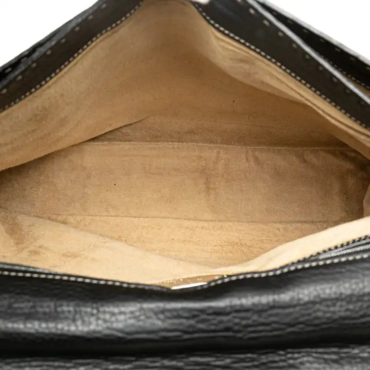 Fendi Leather Selleria Briefcase