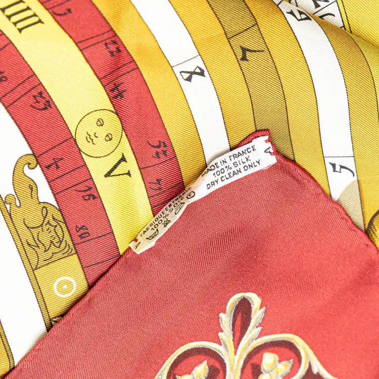 Hermès Astrologie Dies et Hore Silk Scarf