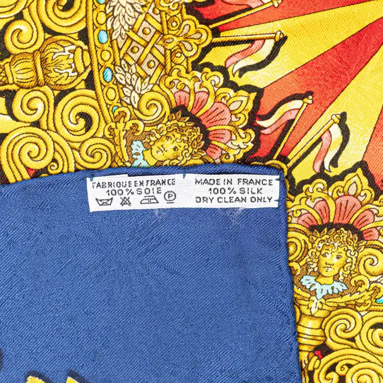 Hermès Luna Park Silk Scarf