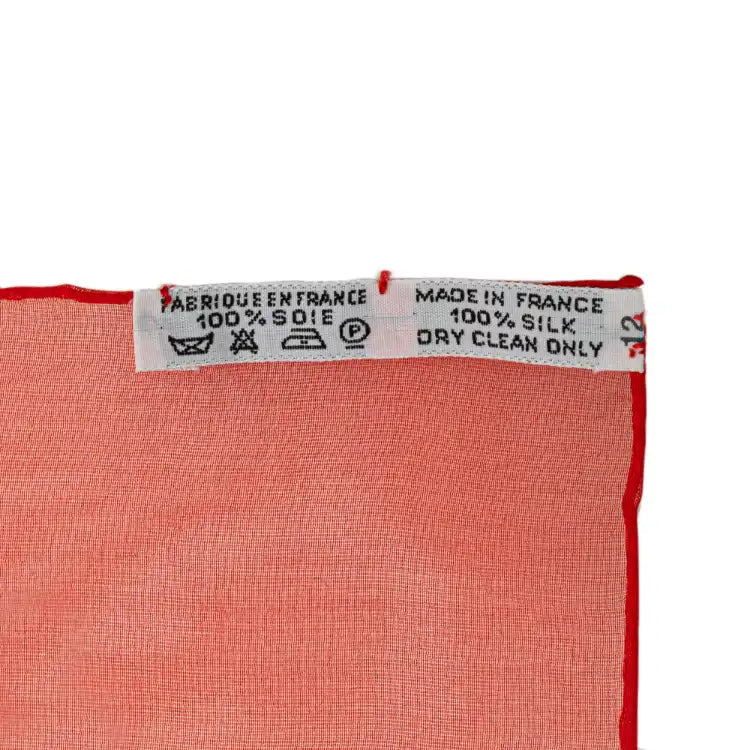 Hermès Luna Park Chiffon Silk Scarf