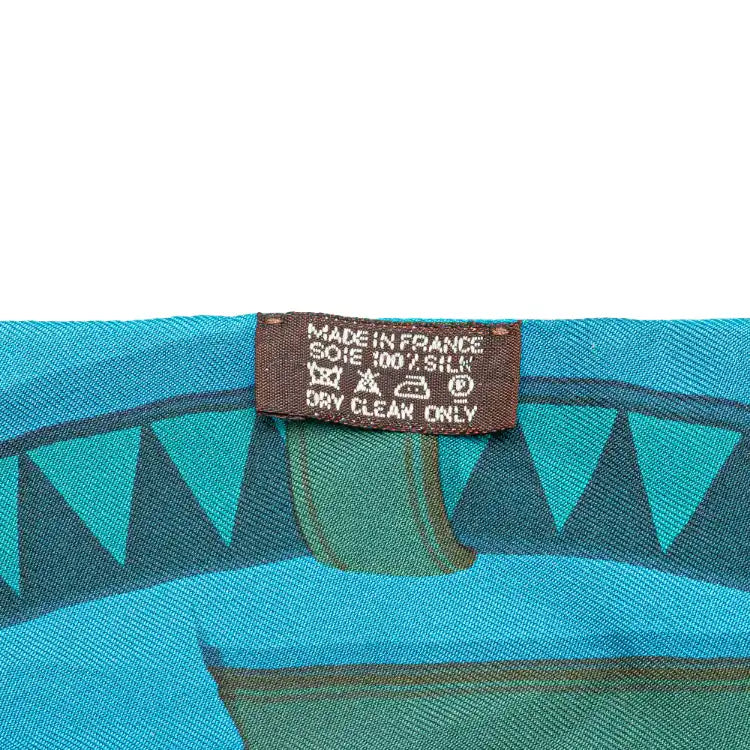 Hermès Printed Silk Twilly Scarf