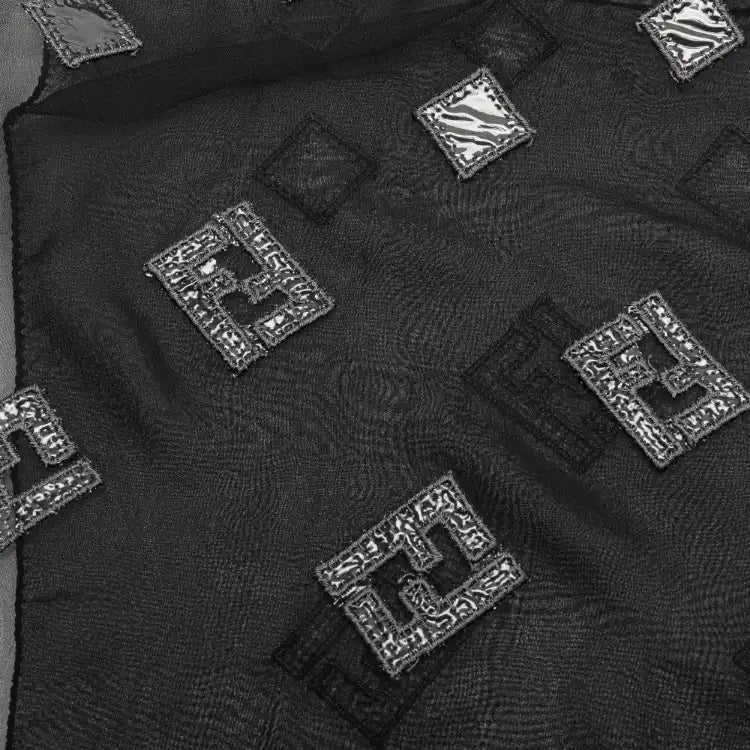 Fendi Zucca Polyester Scarf