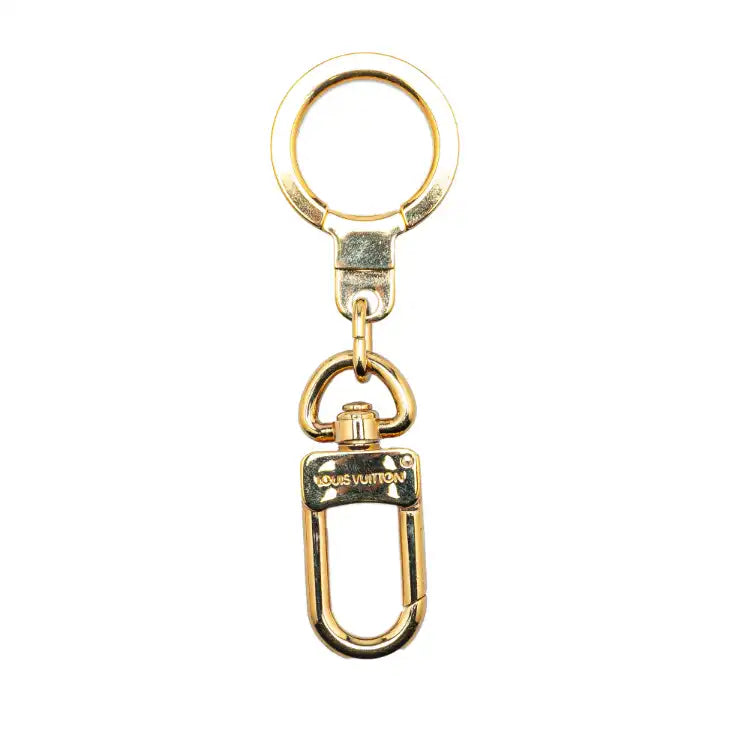 Louis Vuitton Brass Pochette Extender Key Ring