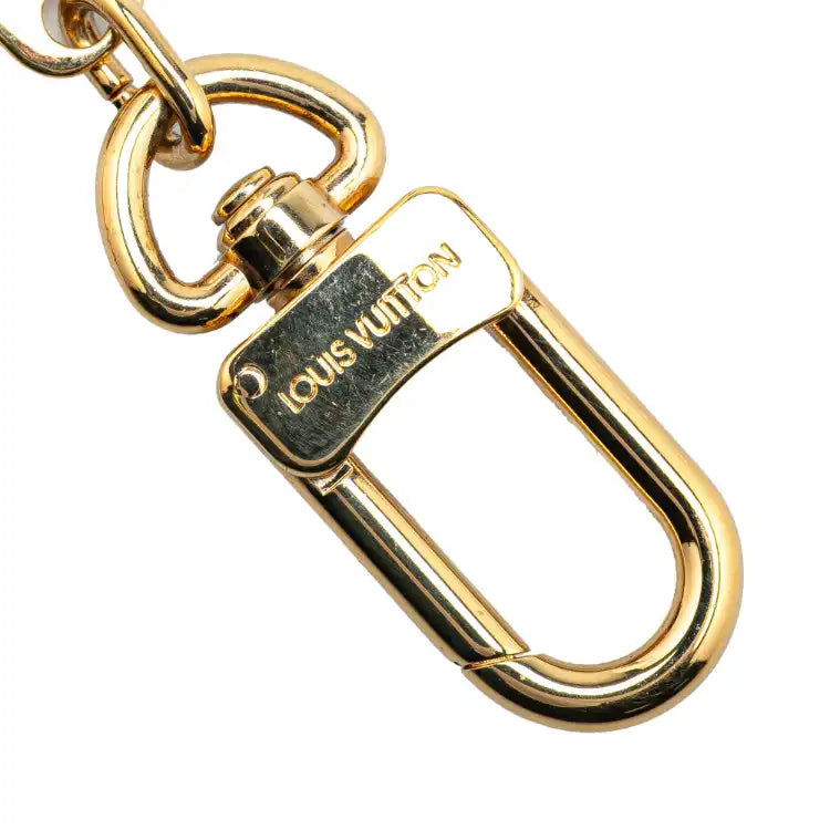Louis Vuitton Brass Pochette Extender Key Ring