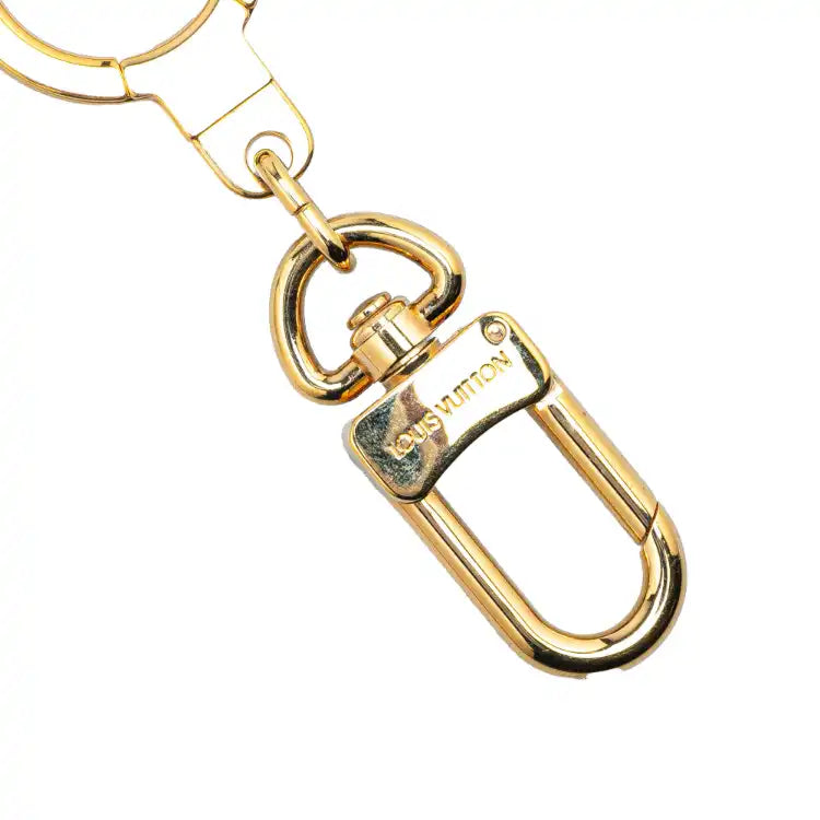Louis Vuitton Brass Pochette Extender Key Ring