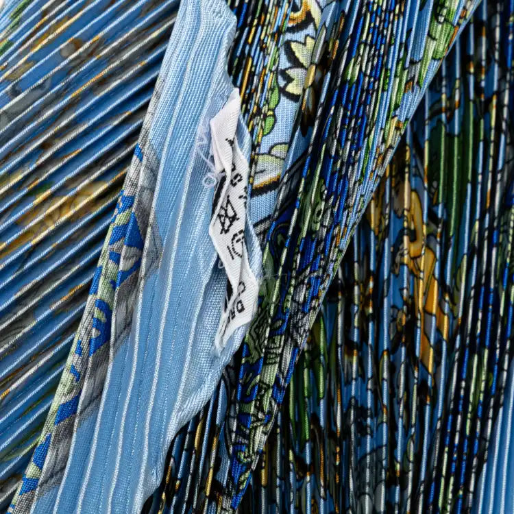 Hermès Chasse En Inde Silk Plisse Scarf