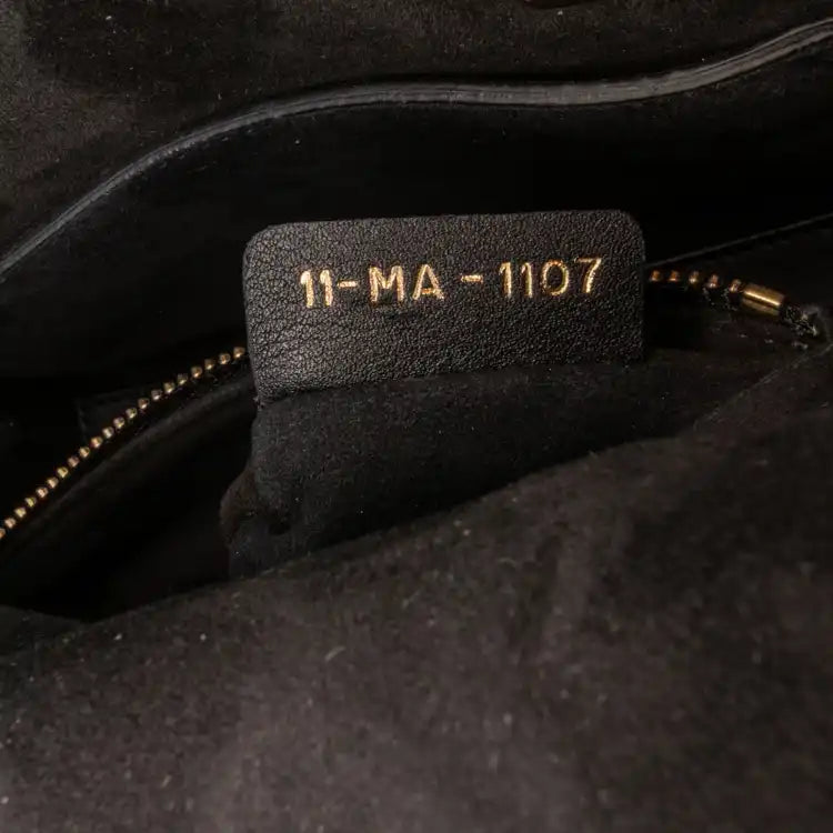 Dior Mini Embroidered Canvas Swords Lady