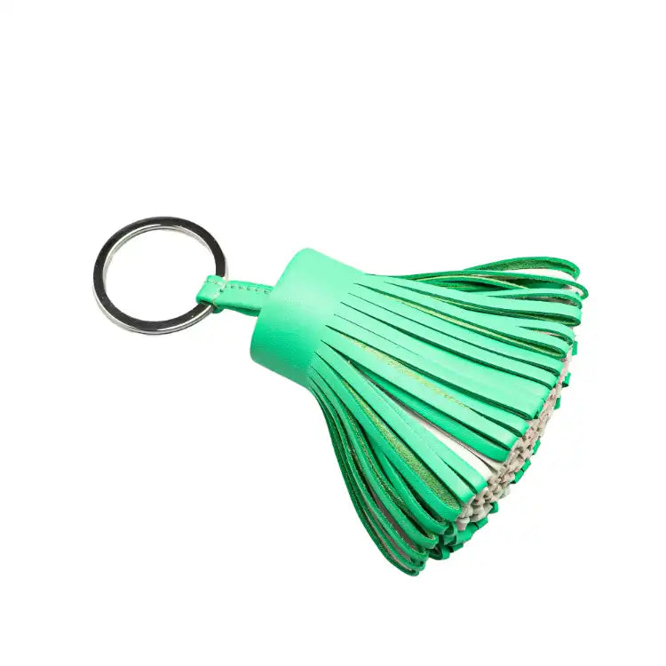 Hermès Bicolor Milo Lambskin Carmen Key Ring