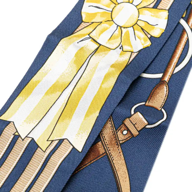 Hermès Jumping Silk Twilly Scarf