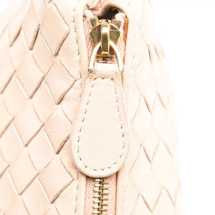 Bottega Veneta Leather Intrecciato Pouch