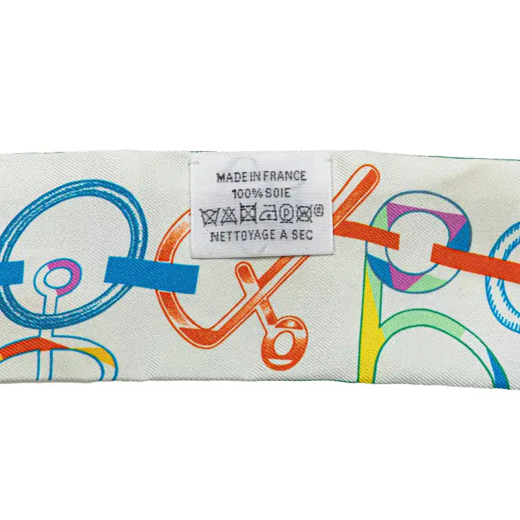 Hermès Do Re Boucles Twilly Scarf