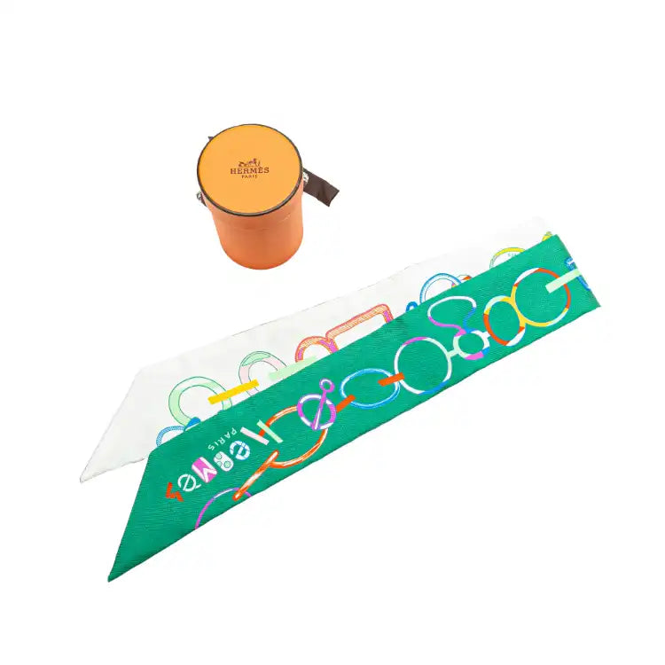 Hermès Do Re Boucles Twilly Scarf