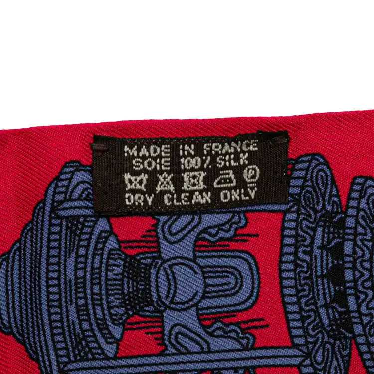 Hermès Merveilleuses Lanternes Twilly Silk Scarf