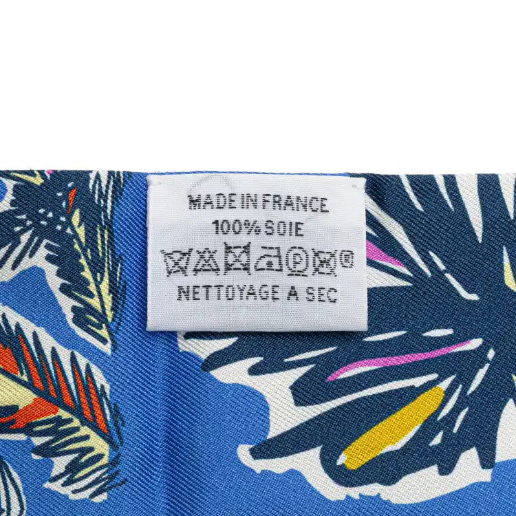 Hermès Rayures d'Ete Twilly Silk Scarf