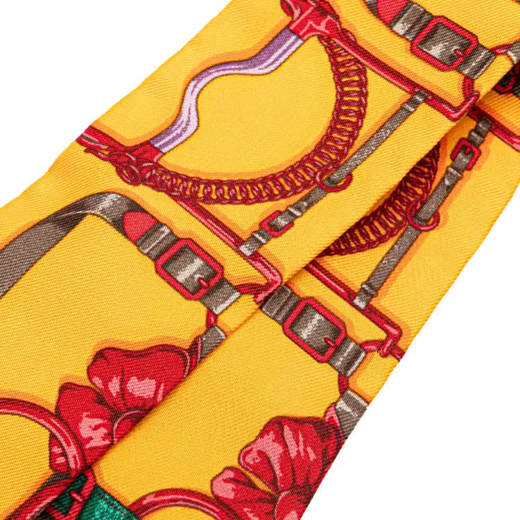 Hermès Grand Manege Silk Twilly Scarf