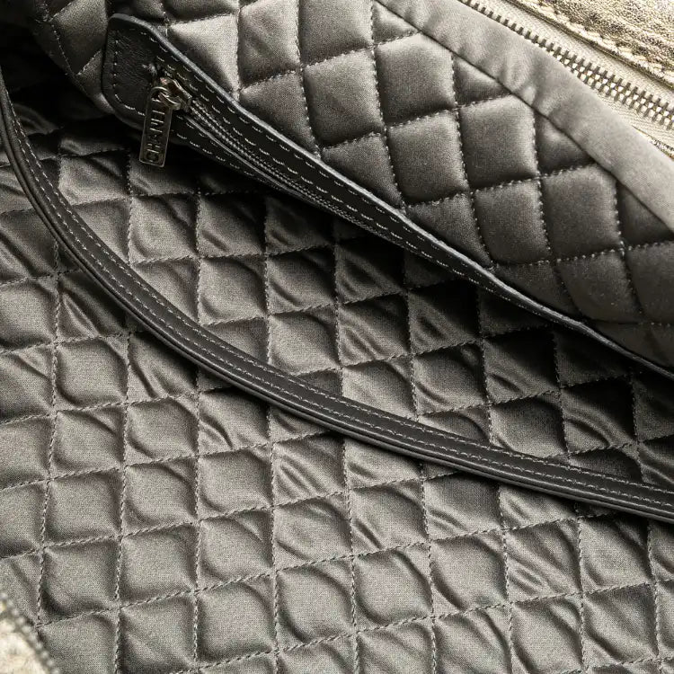 Chanel Metallic Calfskin Le Marais Duffle Bag