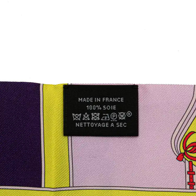 Hermès Camails Silk Twilly Scarf