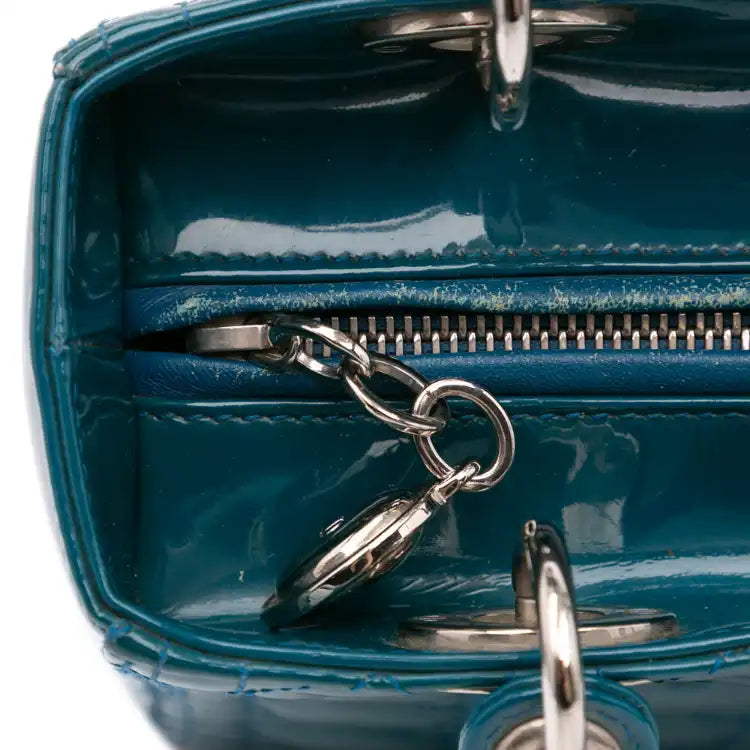 Dior Medium Patent Cannage Lady