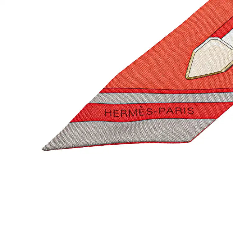 Hermès Grand Tralala Silk Twilly Scarf