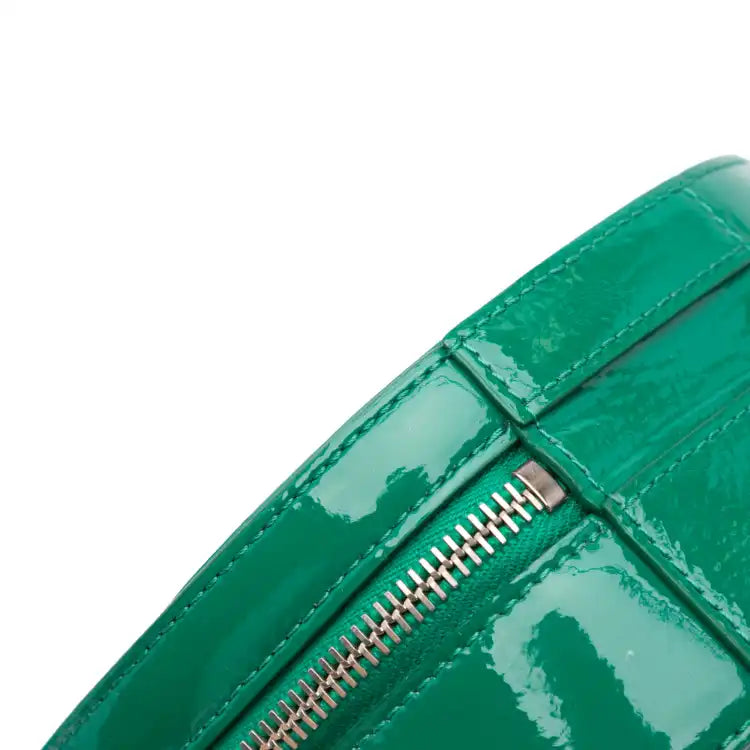 Chanel Patent Round As Earth Satchel
