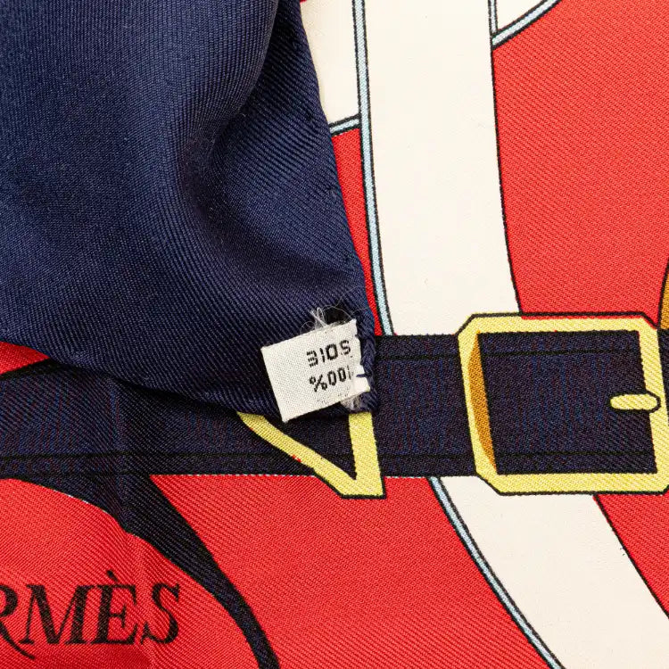 Hermès Eperon d'Or Silk Scarf