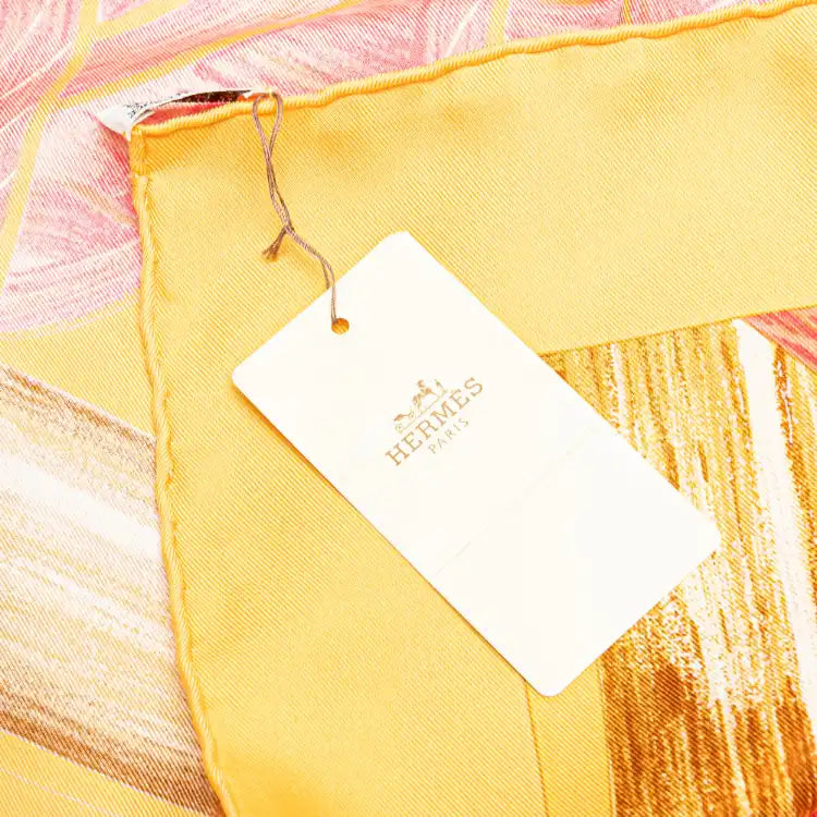 Hermès Jardin Creole Detail Silk Scarf