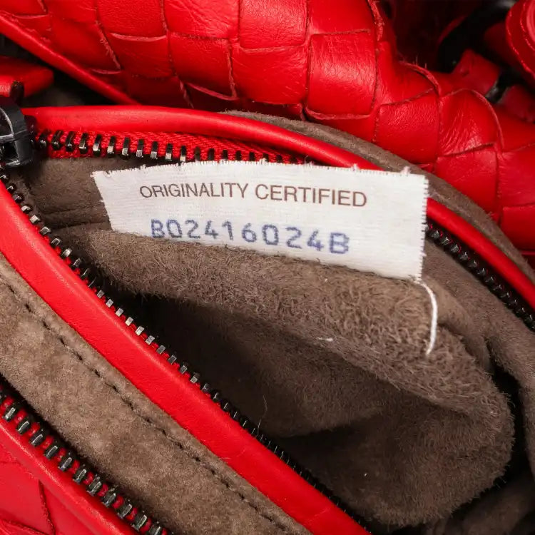 Bottega Veneta Nappa Intrecciato Boston Bag