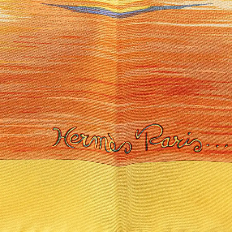 Hermès Les Perles de Turkana Silk Scarf