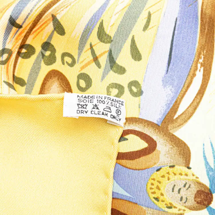 Hermès Les Perles de Turkana Silk Scarf