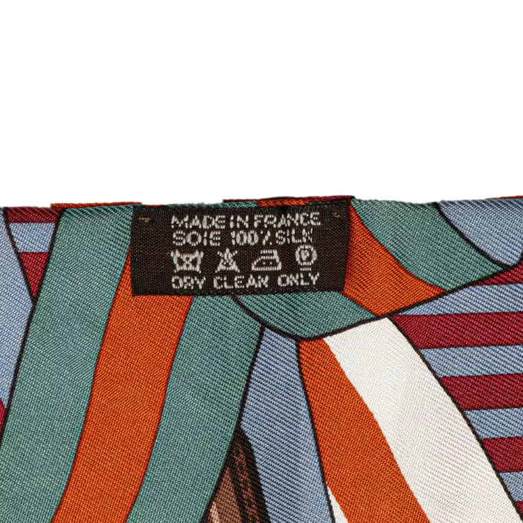 Hermès Sangles Silk Twilly Scarf