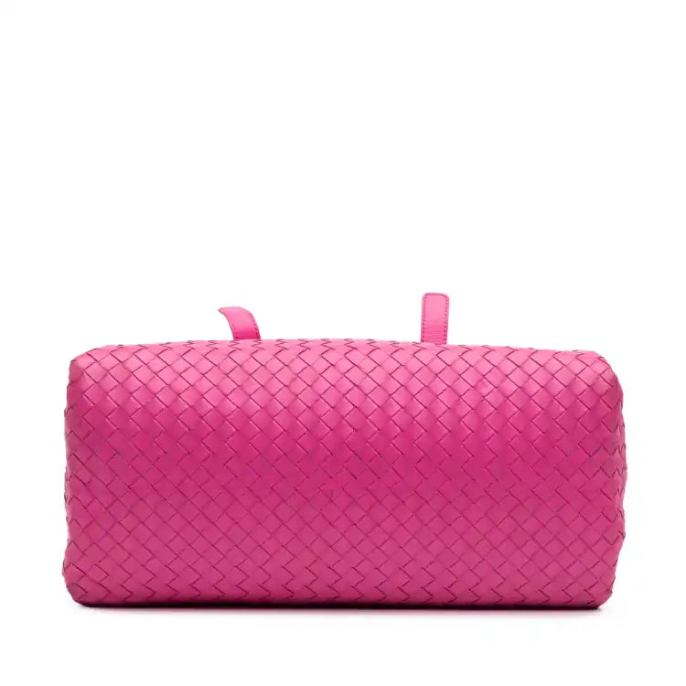 Bottega Veneta Nappa Intrecciato Boston Bag