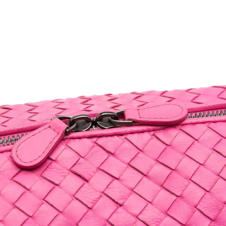 Bottega Veneta Nappa Intrecciato Boston Bag