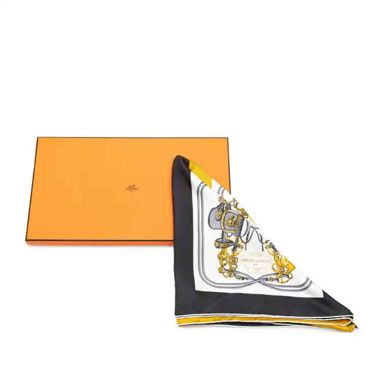 Hermès Mini Brides De Gala Giant Triangle Silk Scarf