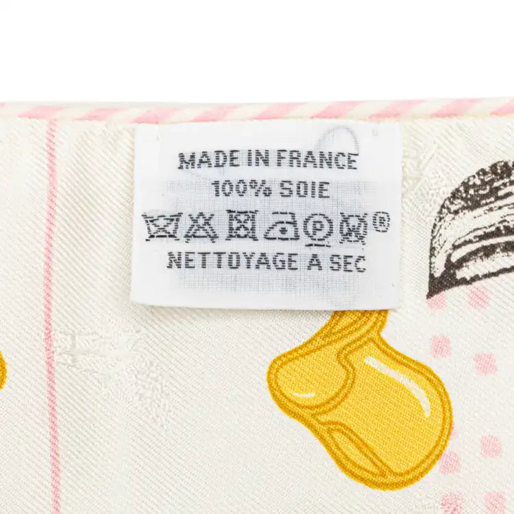 Hermès Garde Robe Pop Silk Twilly Scarf