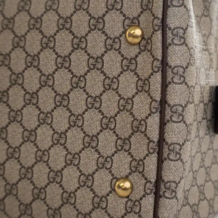 Gucci Medium GG Supreme Ophidia Carry-on Duffle Bag
