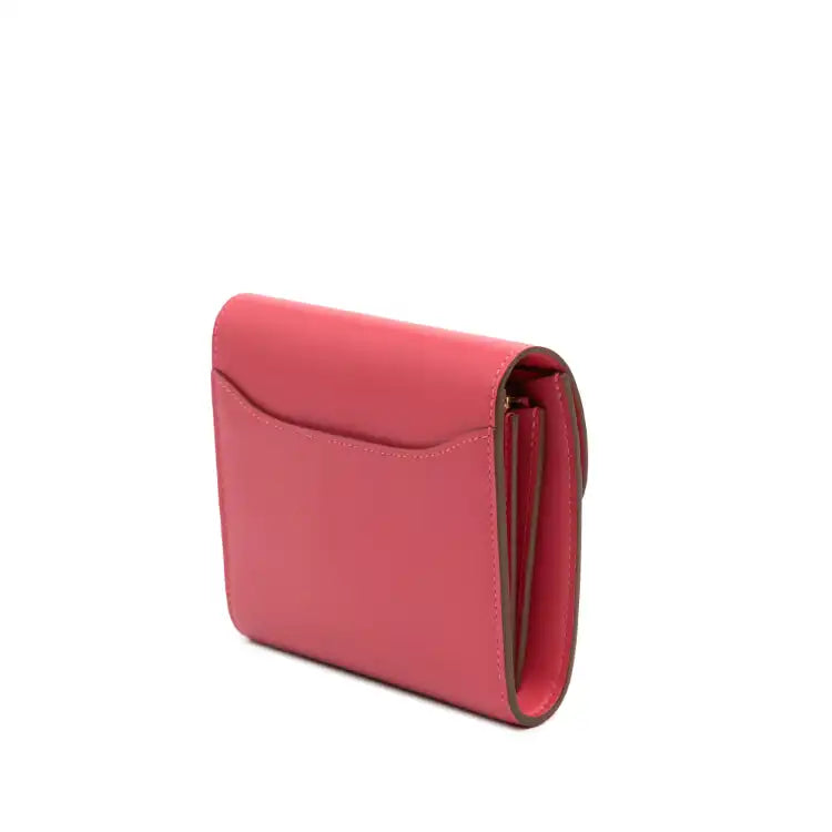Hermès Tadelakt Constance Compact Wallet