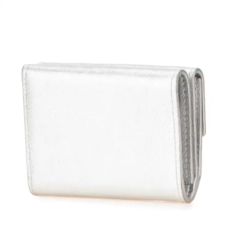Louis Vuitton Leather Lockmini Wallet