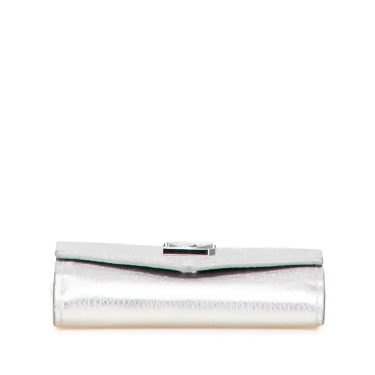 Louis Vuitton Leather Lockmini Wallet