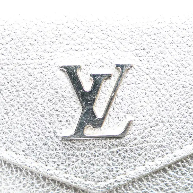 Louis Vuitton Leather Lockmini Wallet