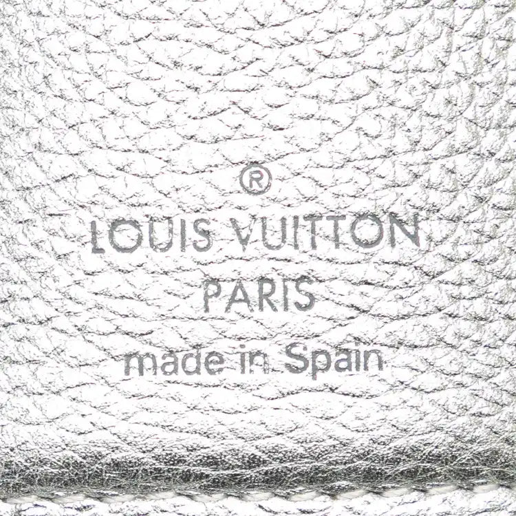 Louis Vuitton Leather Lockmini Wallet