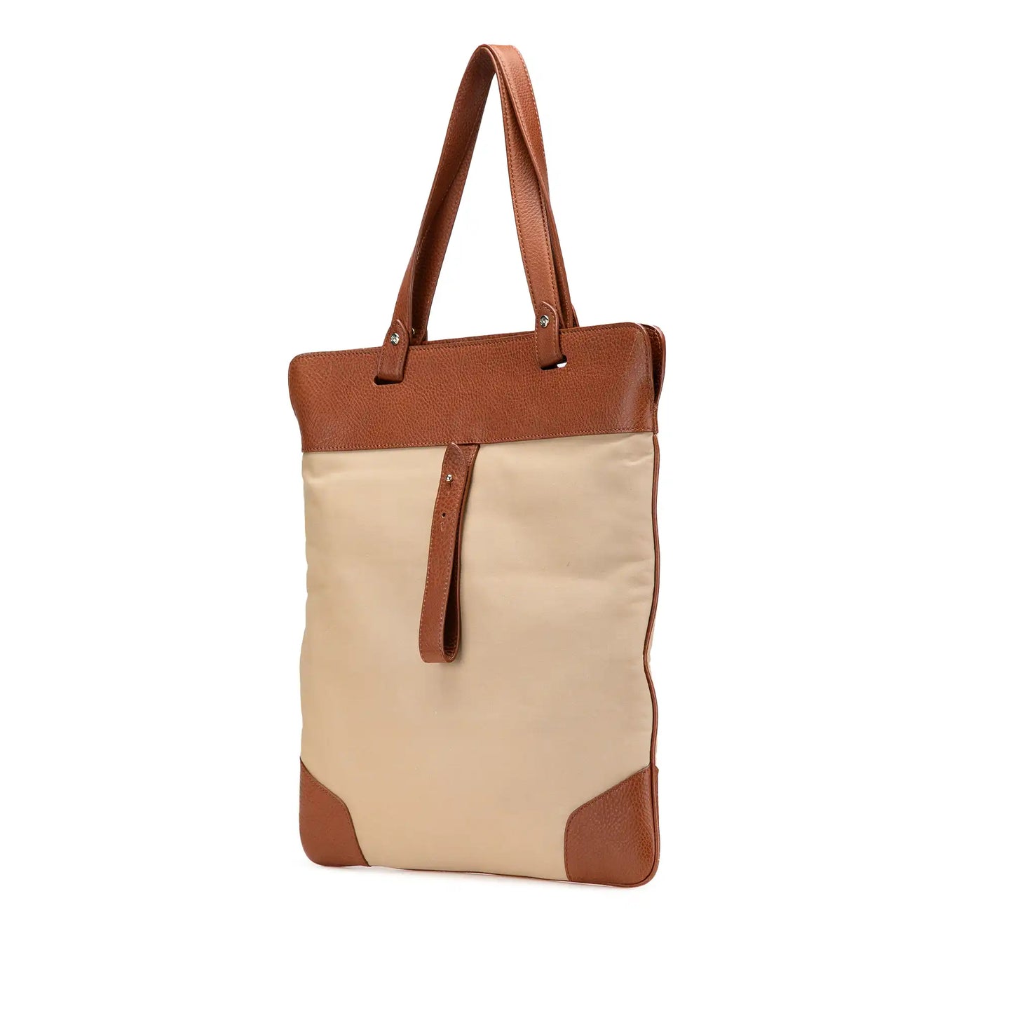 Burberry Canvas Stowell Roll Up Tote