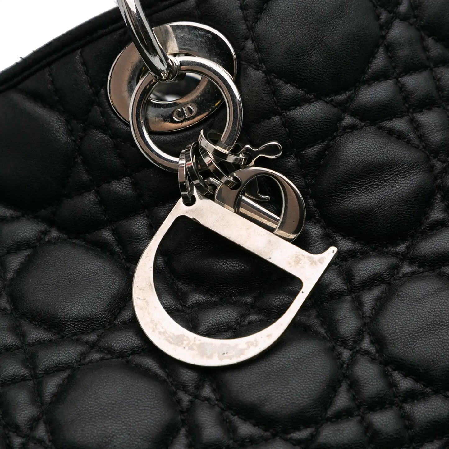 Lady Dior Lambskin Cannage Soft Shopping Tote
