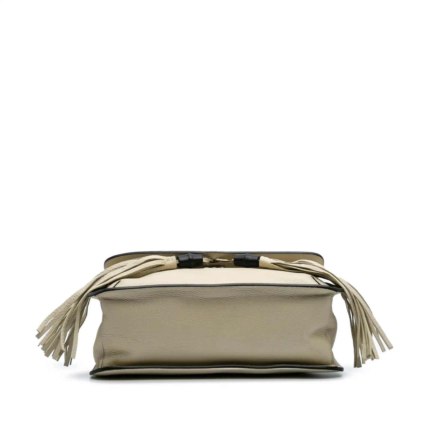 Gucci Medium Leather Bamboo Daily Crossbody