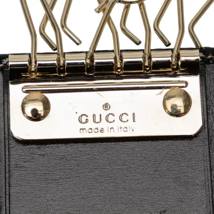Gucci Britt Leather Key Holder