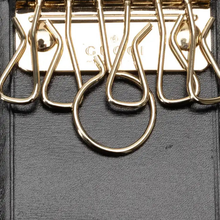 Gucci Britt Leather Key Holder